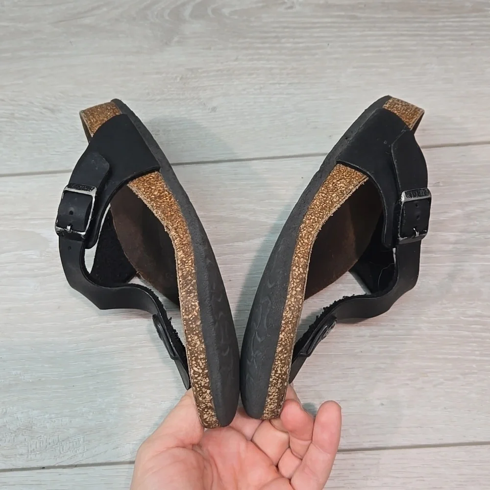 Birkenstock Kids Girls Thong Sandals Flats shoes sz 31/C12 Narrow